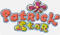 the logo for patrick star