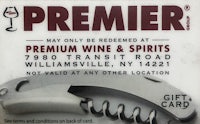 premier wine & spirits gift card