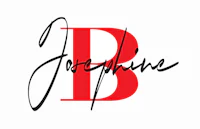a black and red logo with the letter b