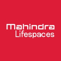 mahindra lifespaces logo on a red background