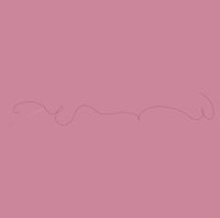 a pink background with a line drawn on it
