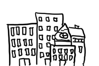 a black background with a plane flying in the sky