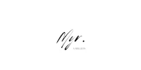 a black and white logo with the word nyr