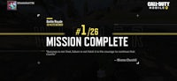 a screenshot of call of duty 4 mission complete