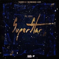 the cover of the album, superstar
