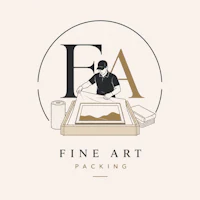 a logo for fine art packaging