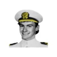 a photo of a young man in a navy uniform