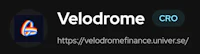 the logo for velodome finance universe