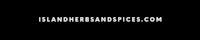 islandersandspices com logo on a black background