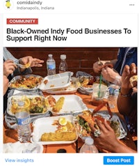 black owned indian food businesses support right