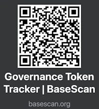governance token tracker i basescan