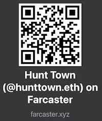 hunt town hunttown eth on farcast
