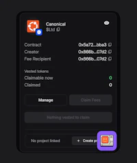 a screenshot of the canonical app on an iphone