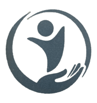 an image of a person holding a hand in a circle