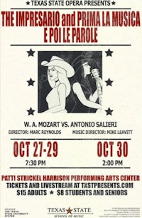 the impresario opera prima l'amore e polole