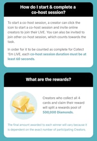 how to start and complete a cohost session infographic