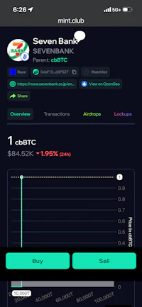 a screenshot of a bitcoin app on a phone