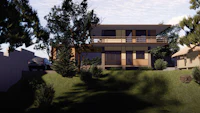 a house on a hill