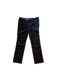 a pair of black pants on a black background