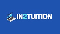 in2tuition logo on a blue background