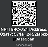 a qr code with the text nft erc 771 address
