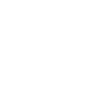 a white circle on a black background