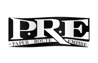 the logo for pre paper route empire