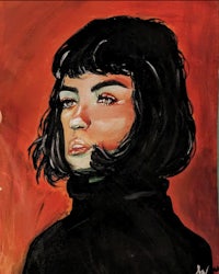 "Burnt Orange"-Springfield Art Association Honorable Mention Award Winner 2020