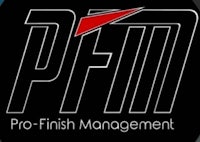 the logo for pro finish management
