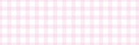 a pink and white gingham pattern on a white background