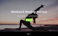weekend healing retreat wordpress theme