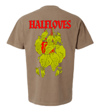 a t - shirt with the words halffees on it