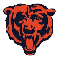 the chicago bears logo on a white background