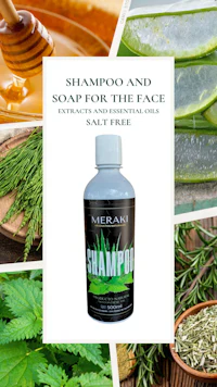 shampoo and soap for the face