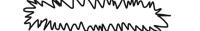 a black and white drawing of a wave on a black background