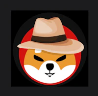 a dog with a hat on a black background