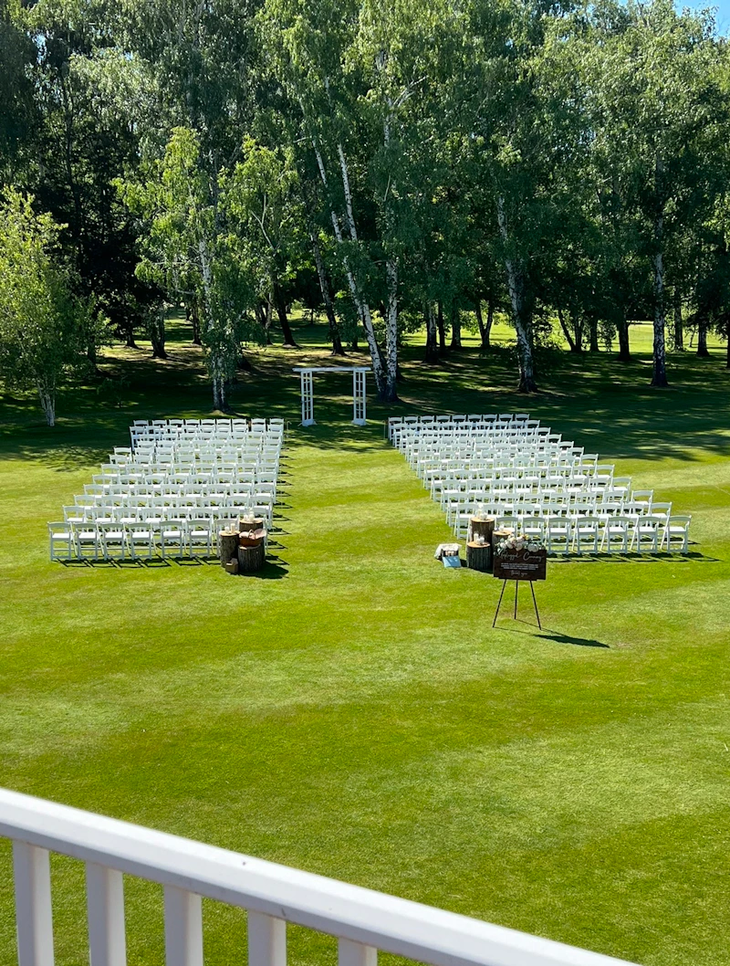 White Birch wedding and event venue photo