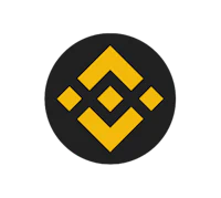 the btc logo on a black background