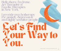 hello there, i'm rene, empathetic therapist of new york