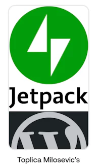 jetpack and wordpress logos