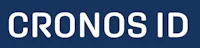 cronos id logo on a blue background