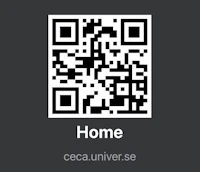 a qr code with the word home on it