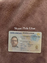 Arkansas State Driver's License 
