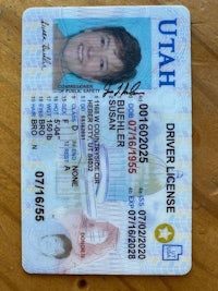 UTah Driver License 