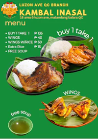 kambal insal menu