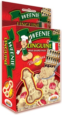 a package of weenie linguine noodles