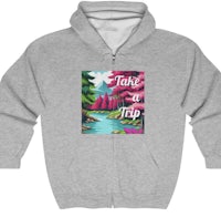 take a hike zip hoodie