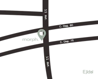 click for directions to morph studio playa del carmen