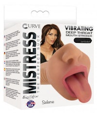 a package with a woman's tongue in it