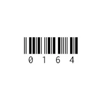 a barcode on a white background